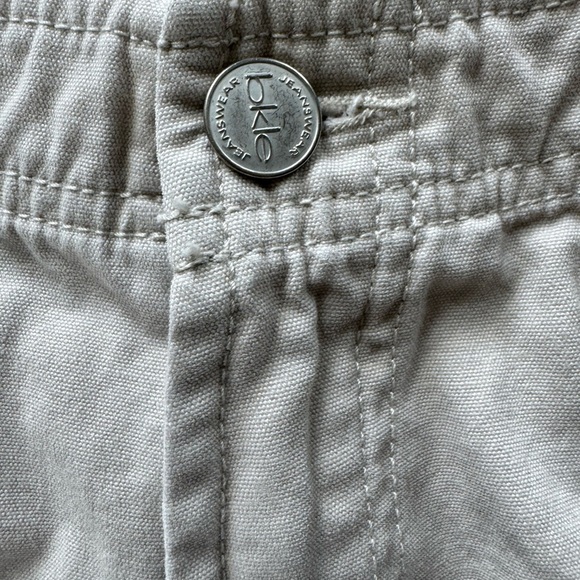Vintage BKLE Stone Washed Canvas Shorts - Picture 2 of 6